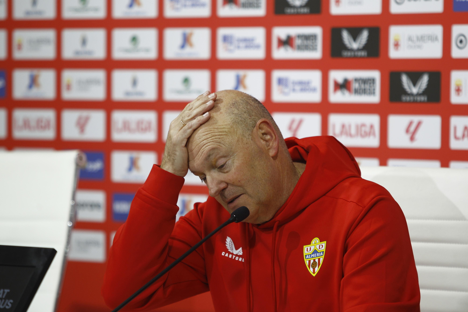 Las mejores imágenes del partido de fútbol U.D. Almería-C.A. Osasuna