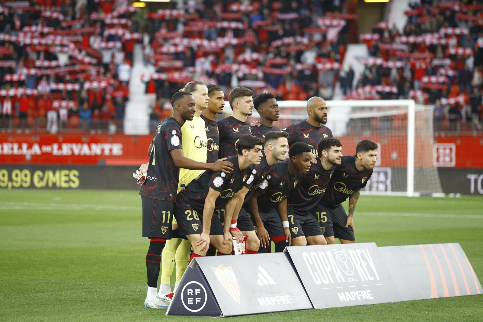 La U.D. Almería destroza al Sevilla C.F. en la Copa del Rey