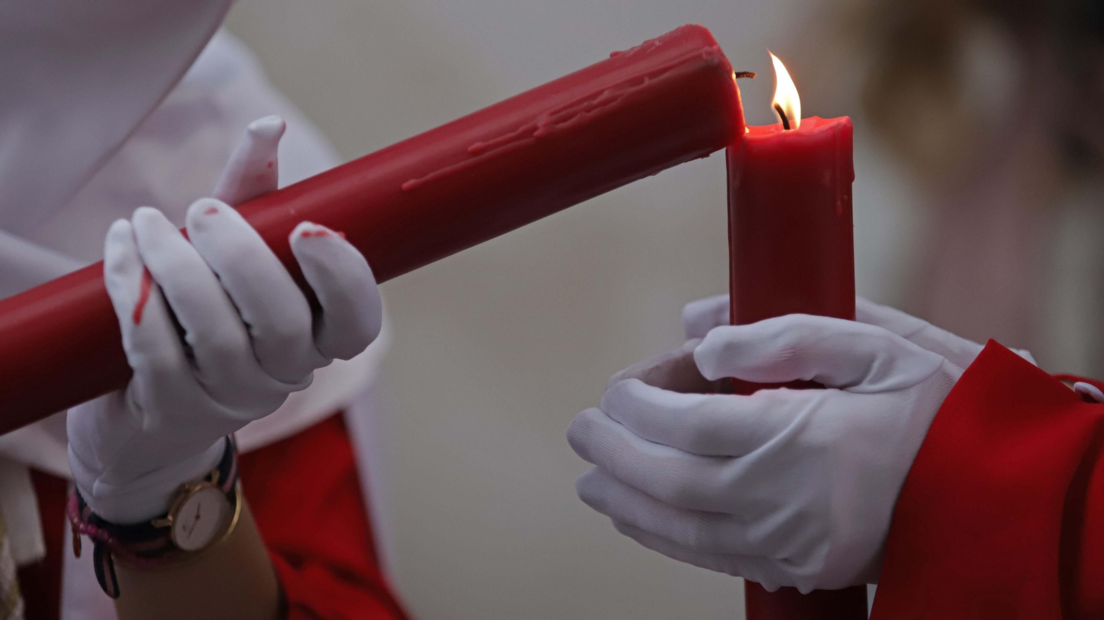 Fotos del Lunes Santo en Algeciras: La Columna y la Legión
