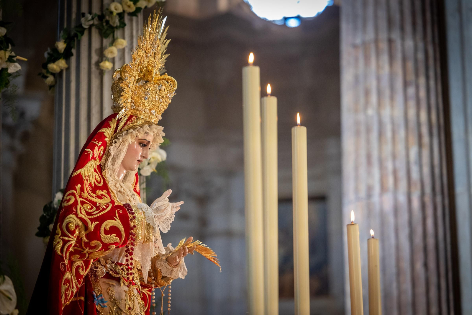 Imágenes de la coronación de la Virgen de las Penas