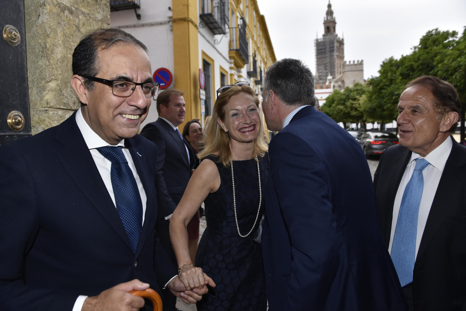 Los asistentes al VII Premio Manuel Clavero