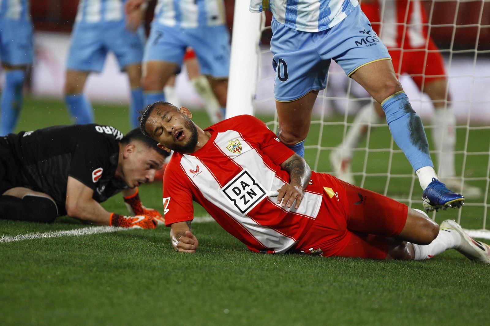 Las mejores imágenes del U.D. Almería-Málaga C.F.