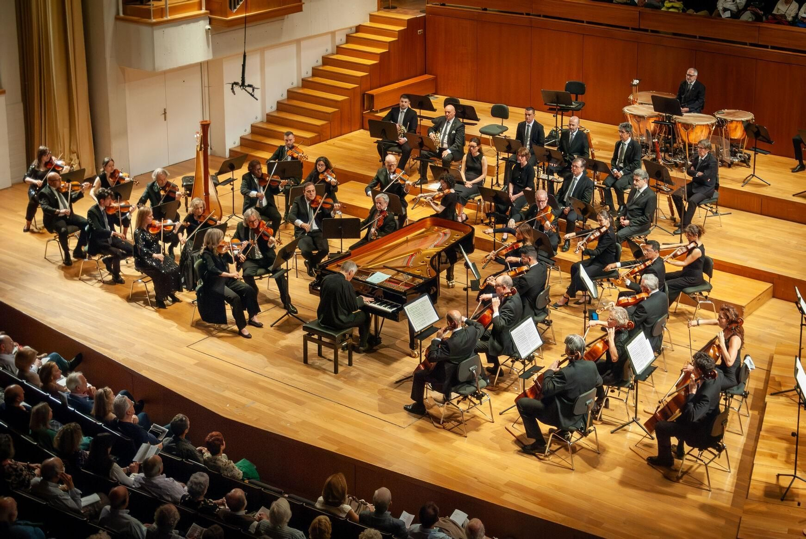 Un momento del concierto Un momento del concierto