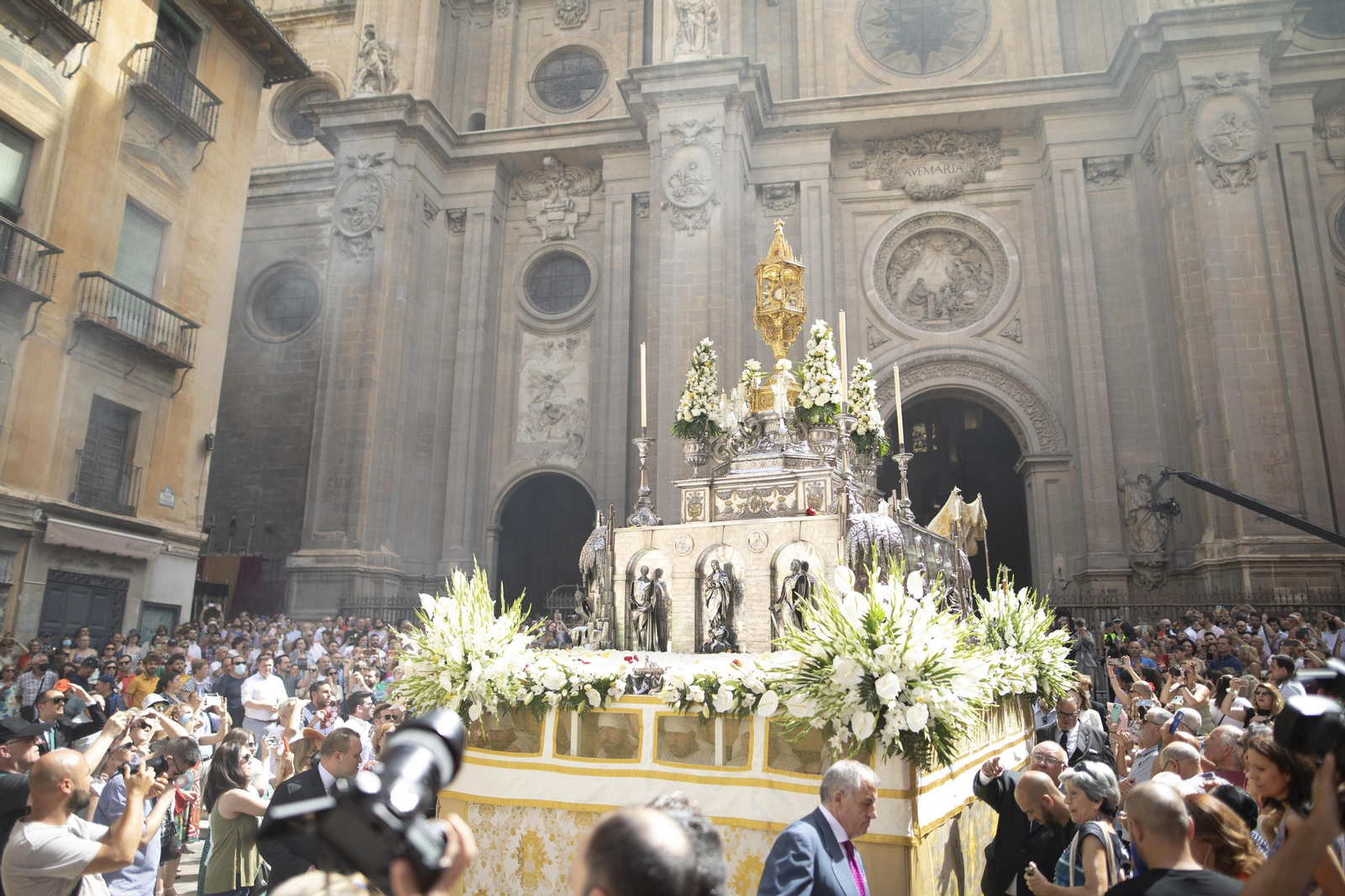 La procesión del Corpus Christie 2022 de Granada, en imágenes