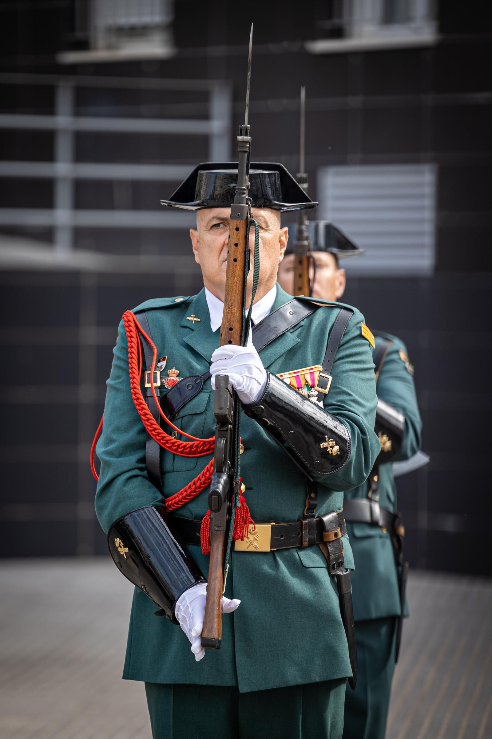 Imágenes de los actos de la Guardia Civil en Cádiz por la festividad de la Virgen del Pilar
