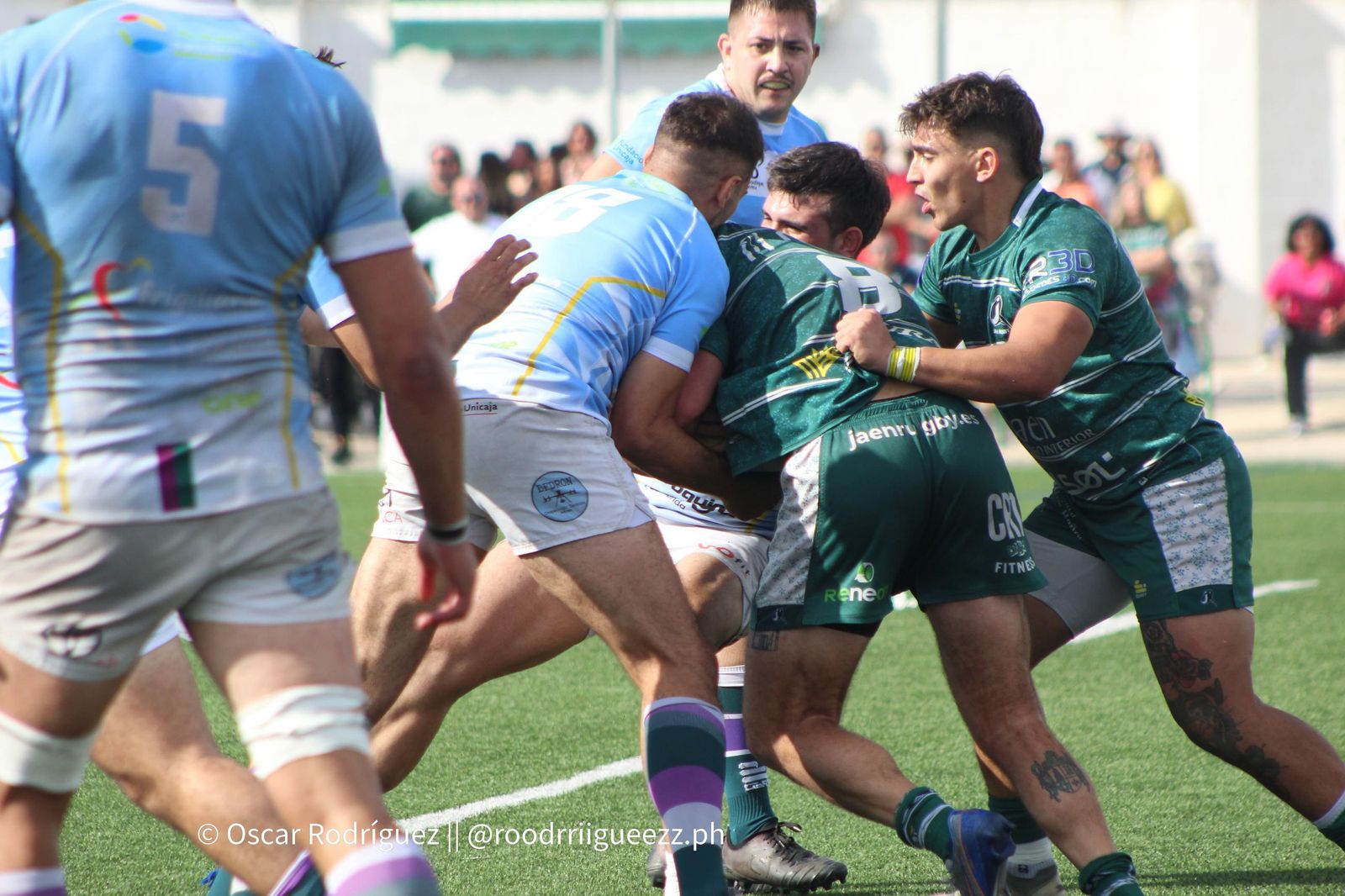 Doble compromiso de los equipos masculinos de Jaén Rugby este domingo en Las Lagunillas.