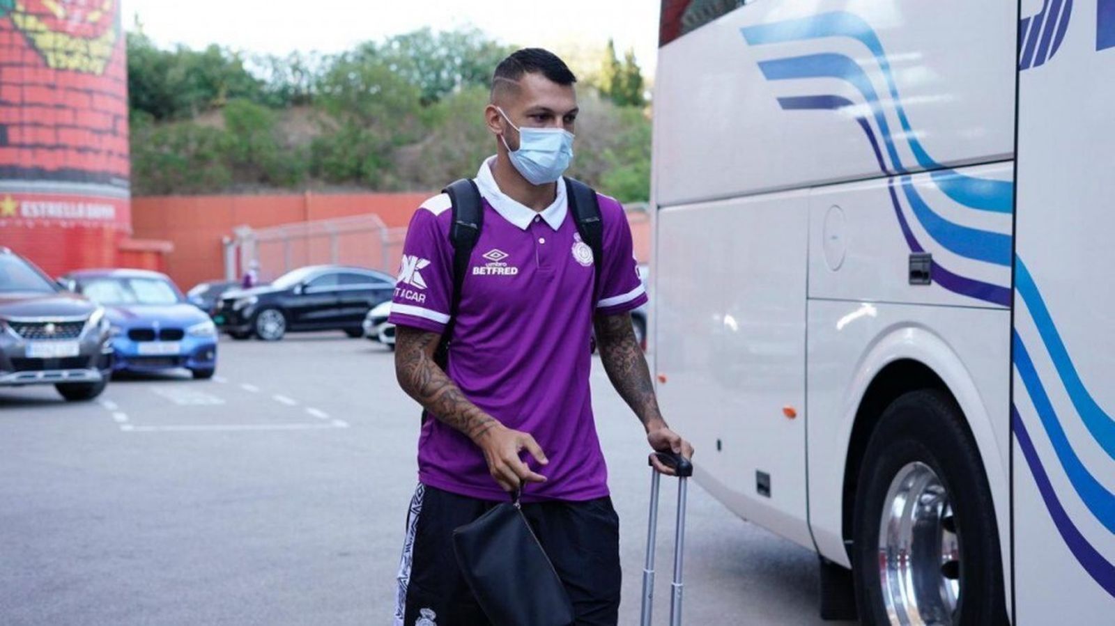 Stoichkov, a punto de subirle al autocar del Real Mallorca