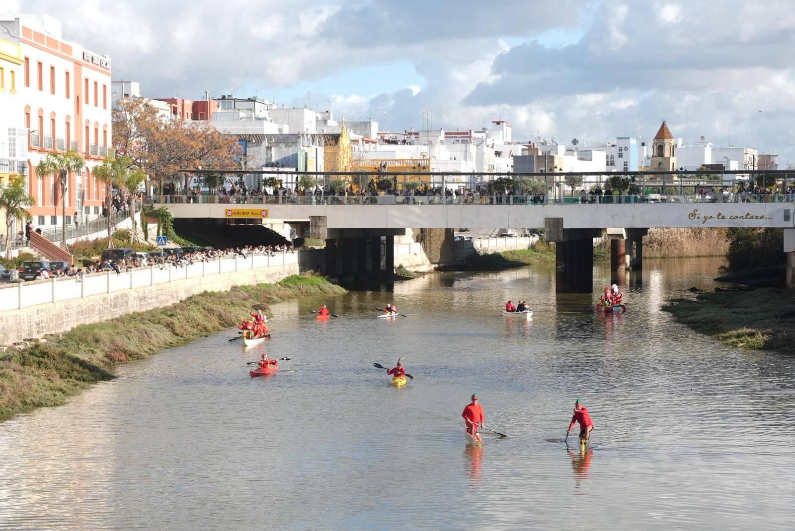 Cabalgata Náutica de Papá Noel en Chiclana 2025