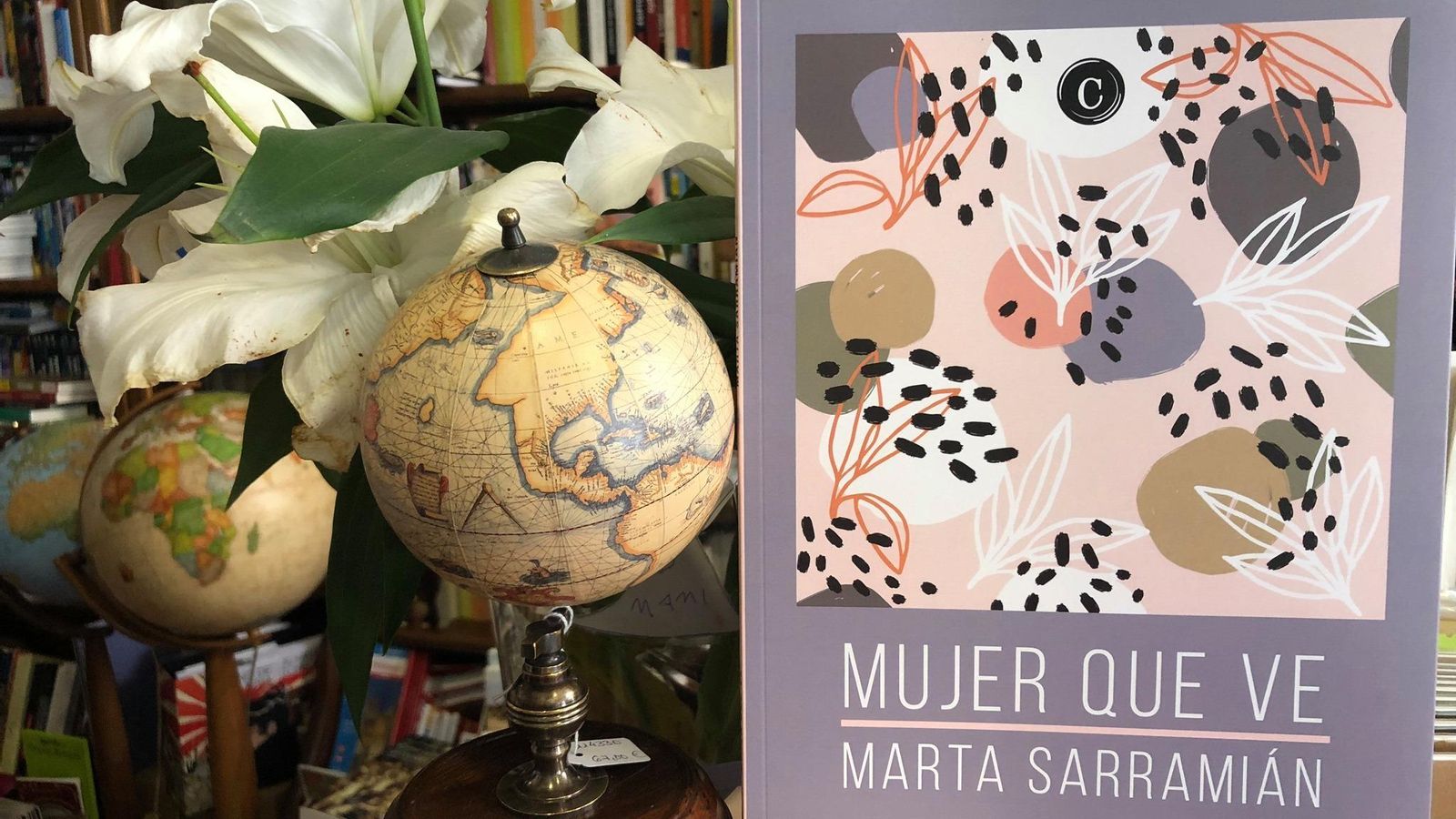 Cartel de la presentación del libro 'Mujer que ve'.