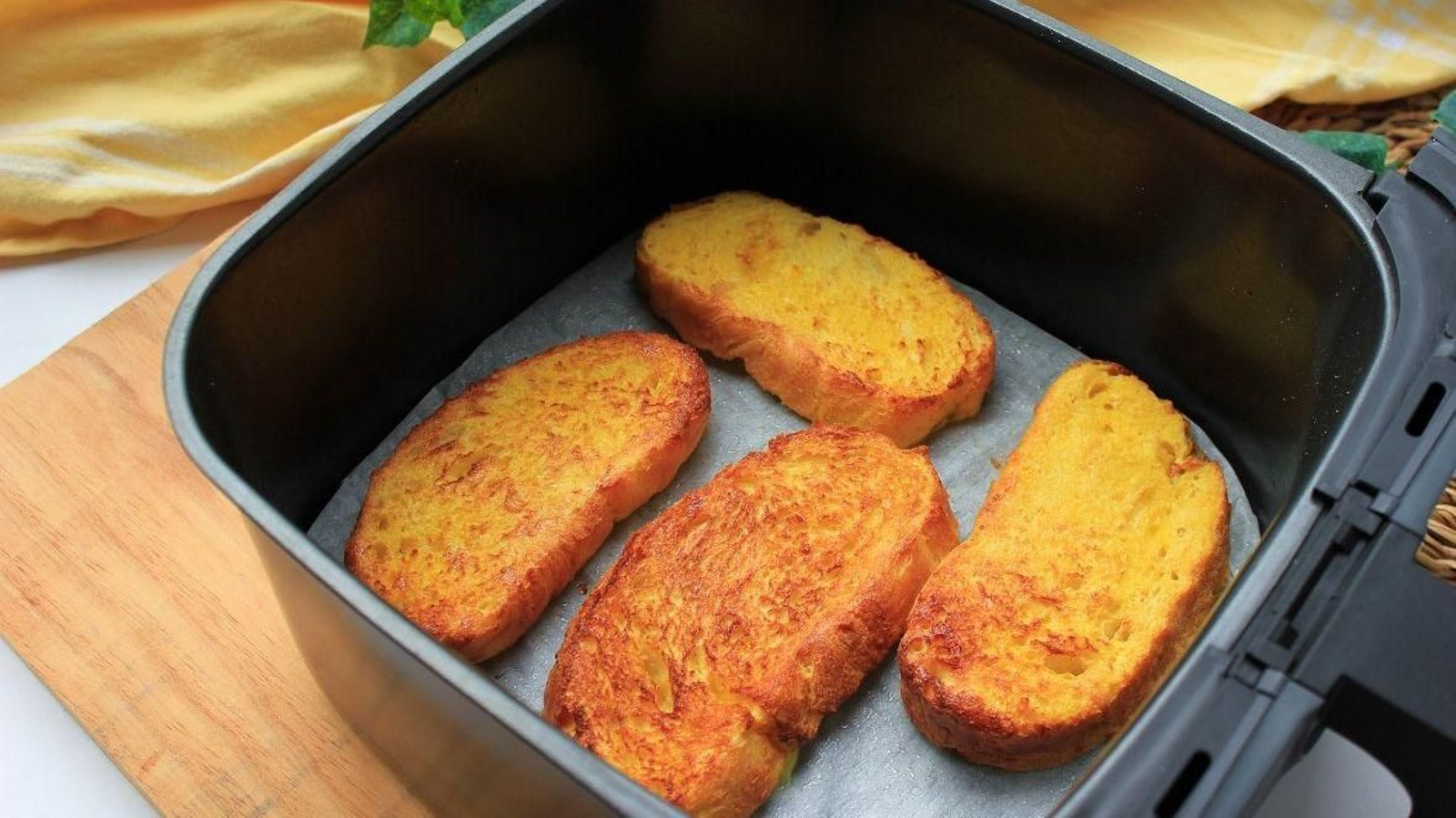Torrijas en freidora de aire Torrijas en freidora de aire