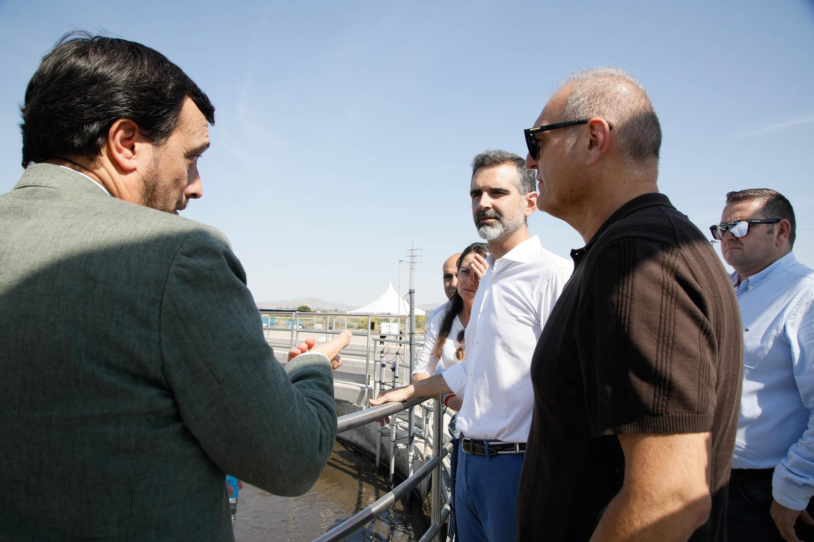 Entrega de la EDAR a Cuevas del Almanzora, en imágenes