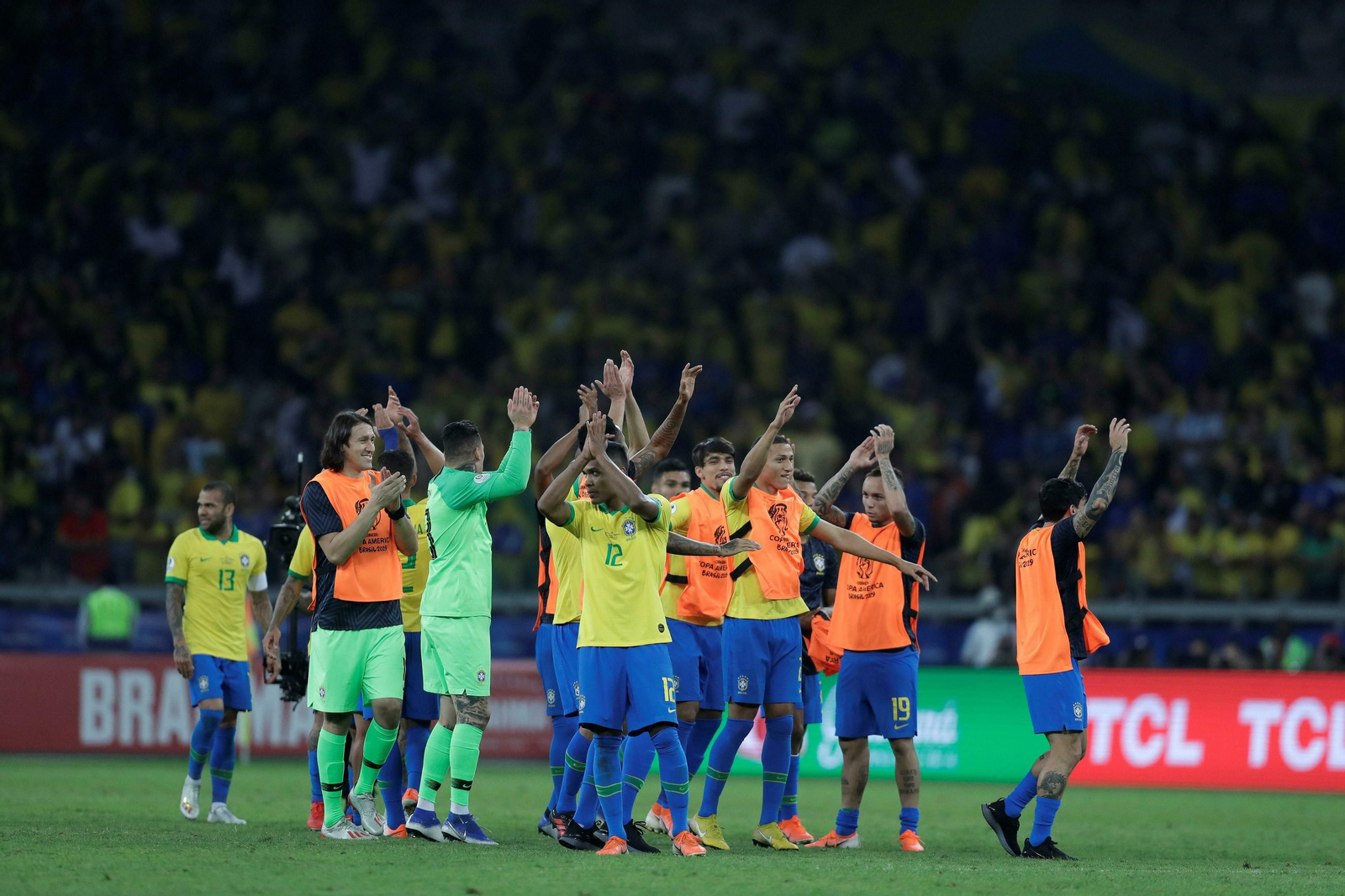 Las imágenes del Brasil-Argentina de la semifinal de la Copa América