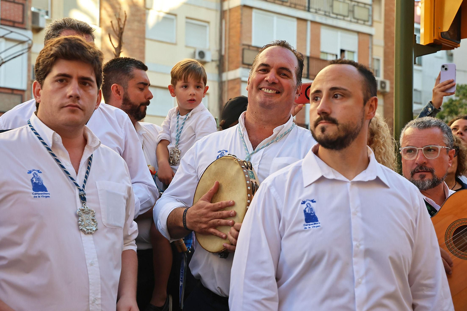Imágenes de la bajada de la Virgen de la Cinta