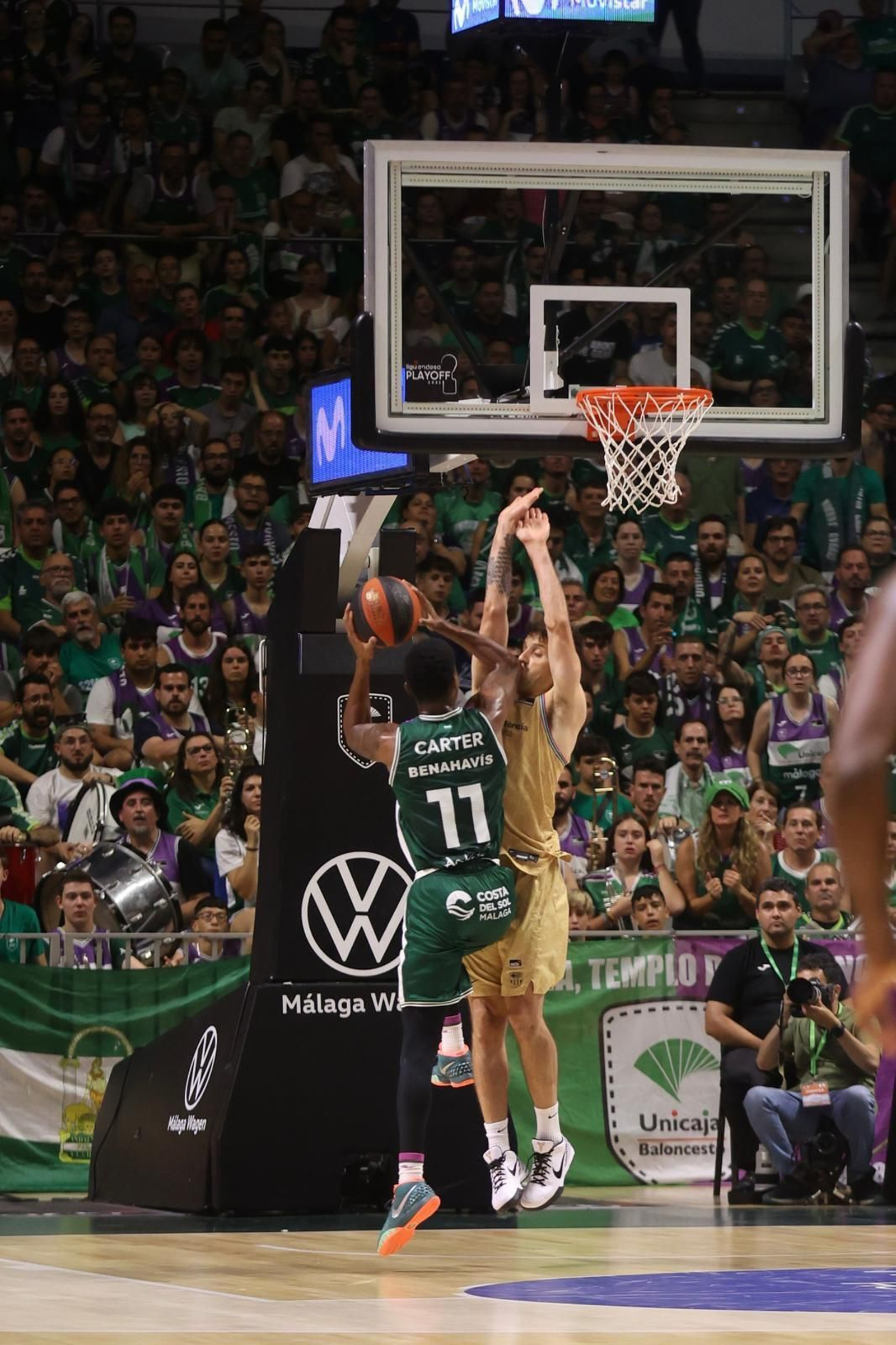 El tercer partido de las semifinales Unicaja-FC Barcelona, en fotos