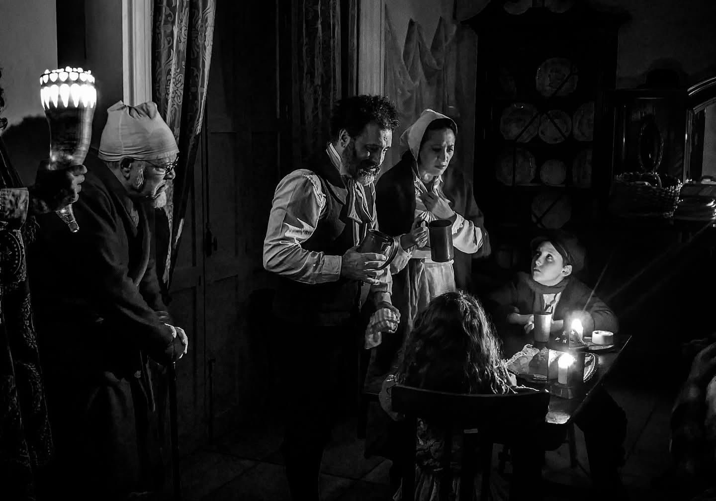 El 'Cuento de Navidad' en la Casa Arámburu, un clásico de las fiestas de Cádiz
