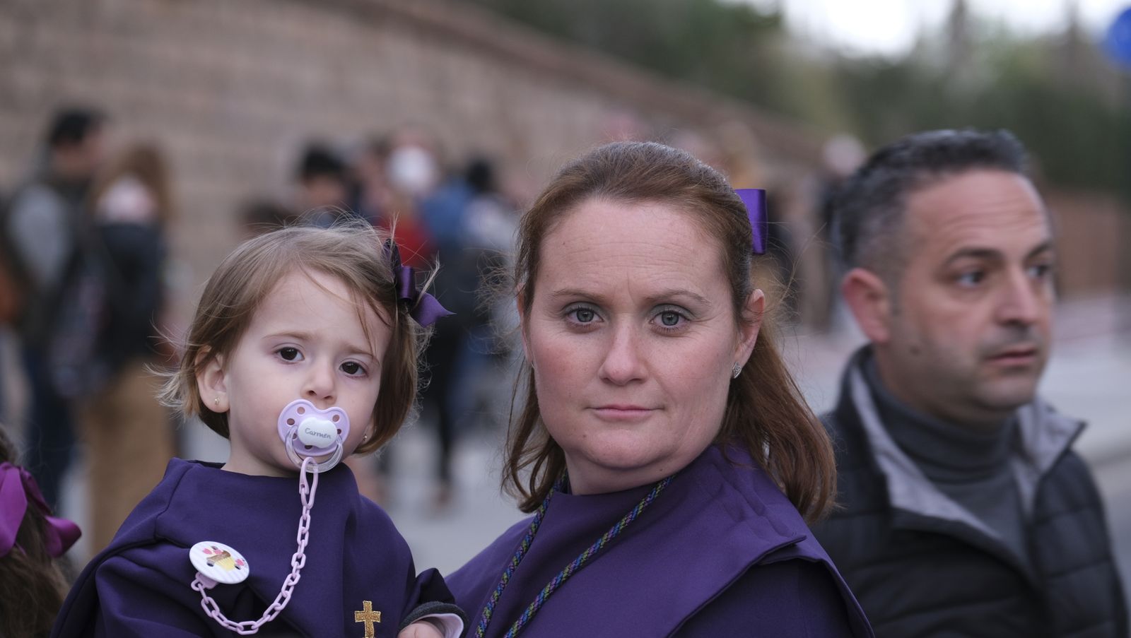 Procesión del Encuentro en Almería, en imágenes.