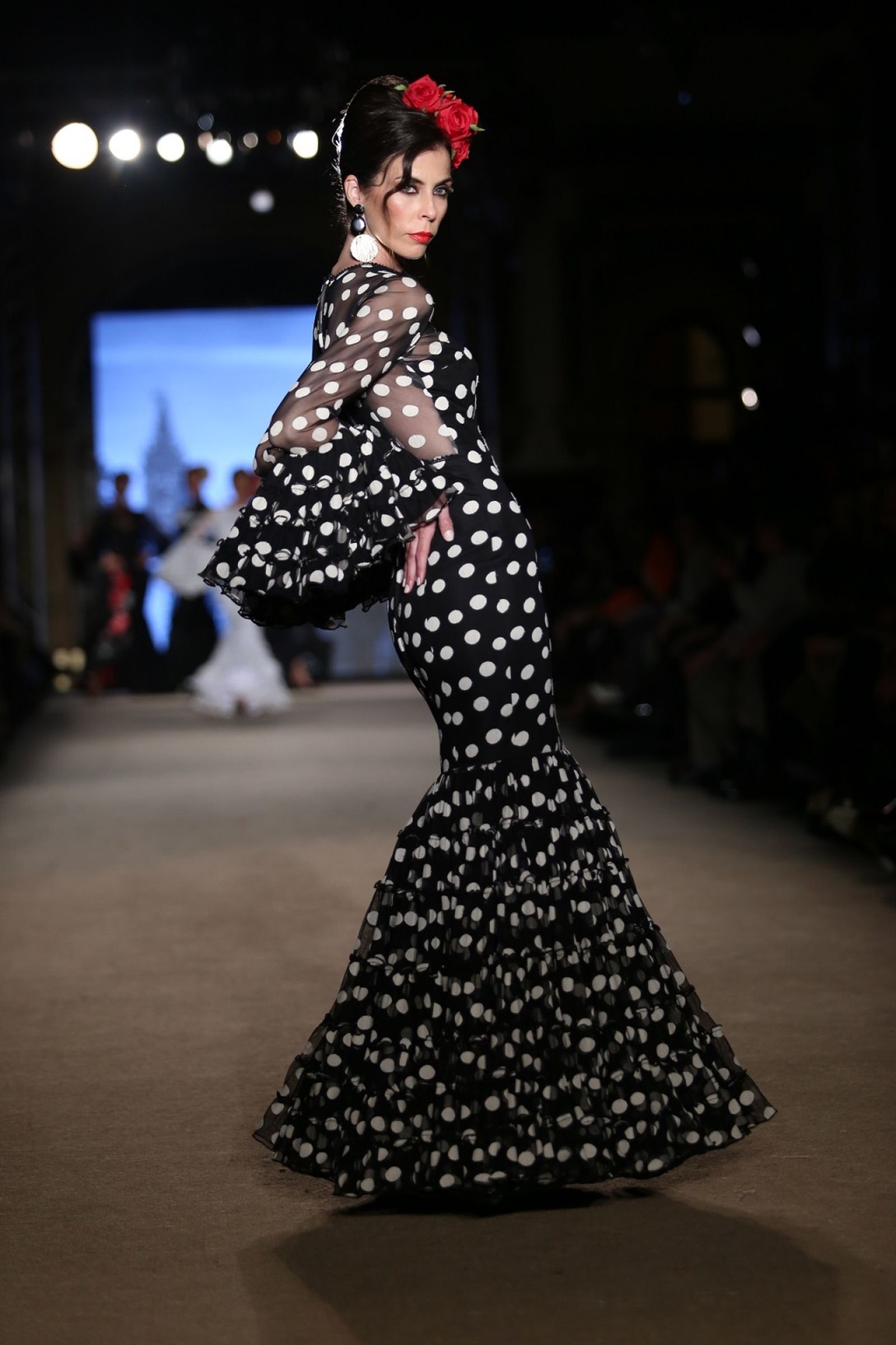 Carmen Acedo, fotos del desfile en We Love Flamenco 2019