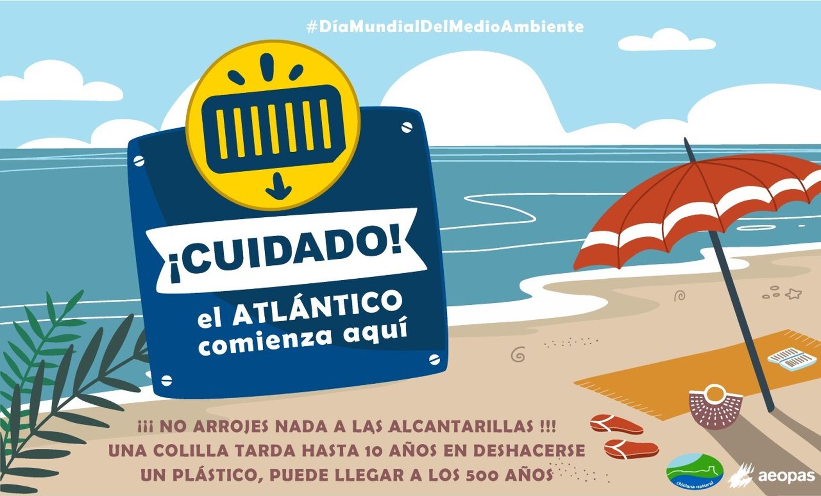 Imagen de la campaña con motivo del Día del Medio Ambiente.