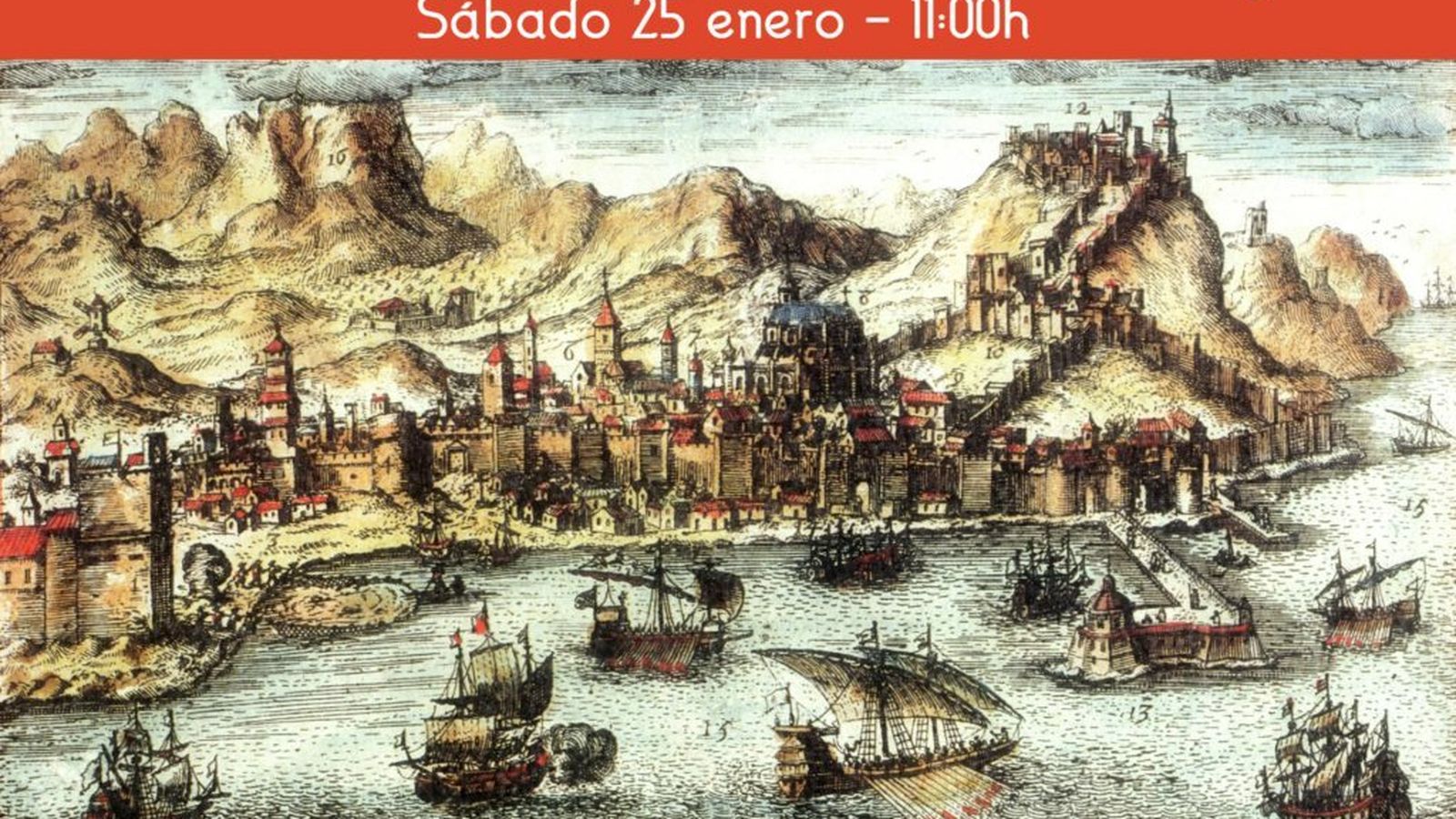 Ruta La muralla medieval de Málaga.