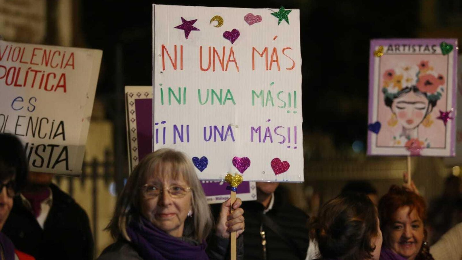Ni un asesinato más, el lema más repetido. Ni un asesinato más, el lema más repetido.