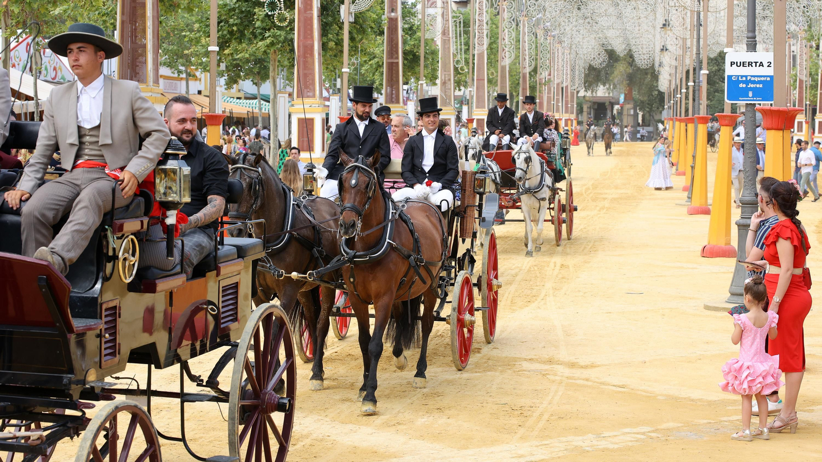 Miércoles de Feria de Jerez, en imágenes