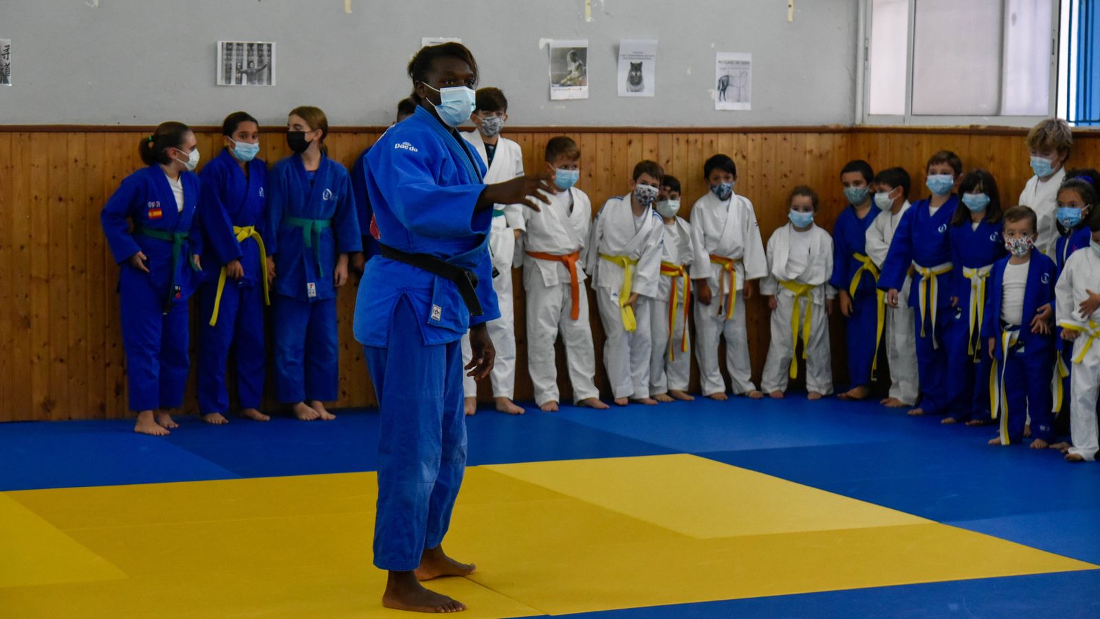 Las fotos de la clase magistral de María Bernabéu judoka olimpica