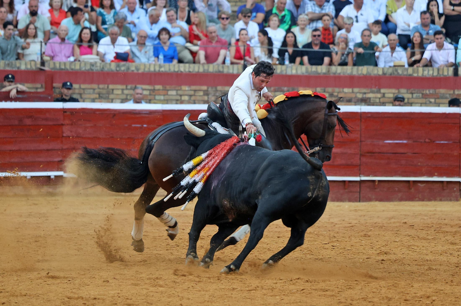 Toros La Merced: Imágenes de la tarde de Rejoneo con Diego Ventura, Andrés Romero y Sergio Galán