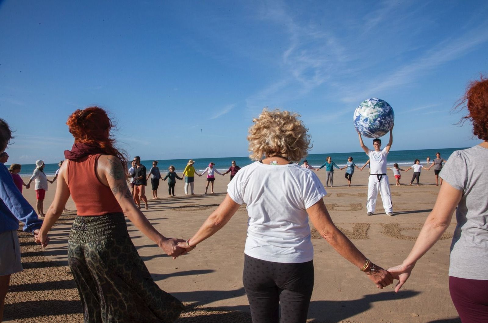 Un momento del encuentro celebrado el pasado domingo en La Barrosa.