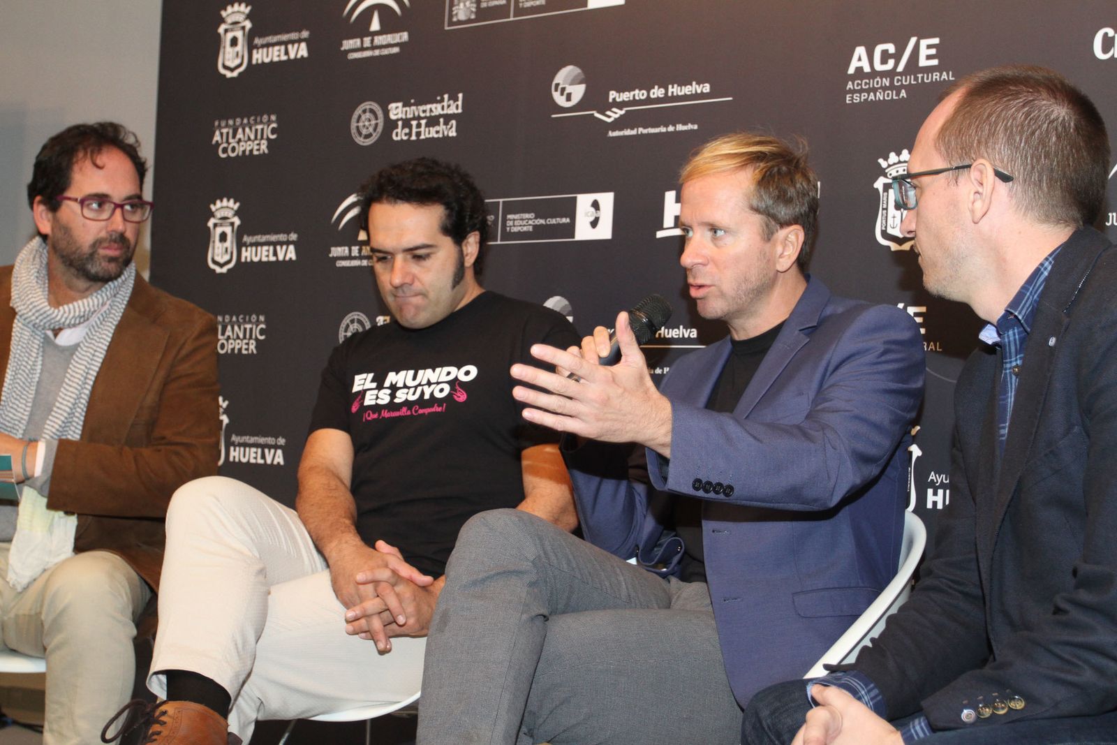 Alfonso Sánchez y Alberto López Premio Luz del Festival de Cine Iberoamericano de Huelva