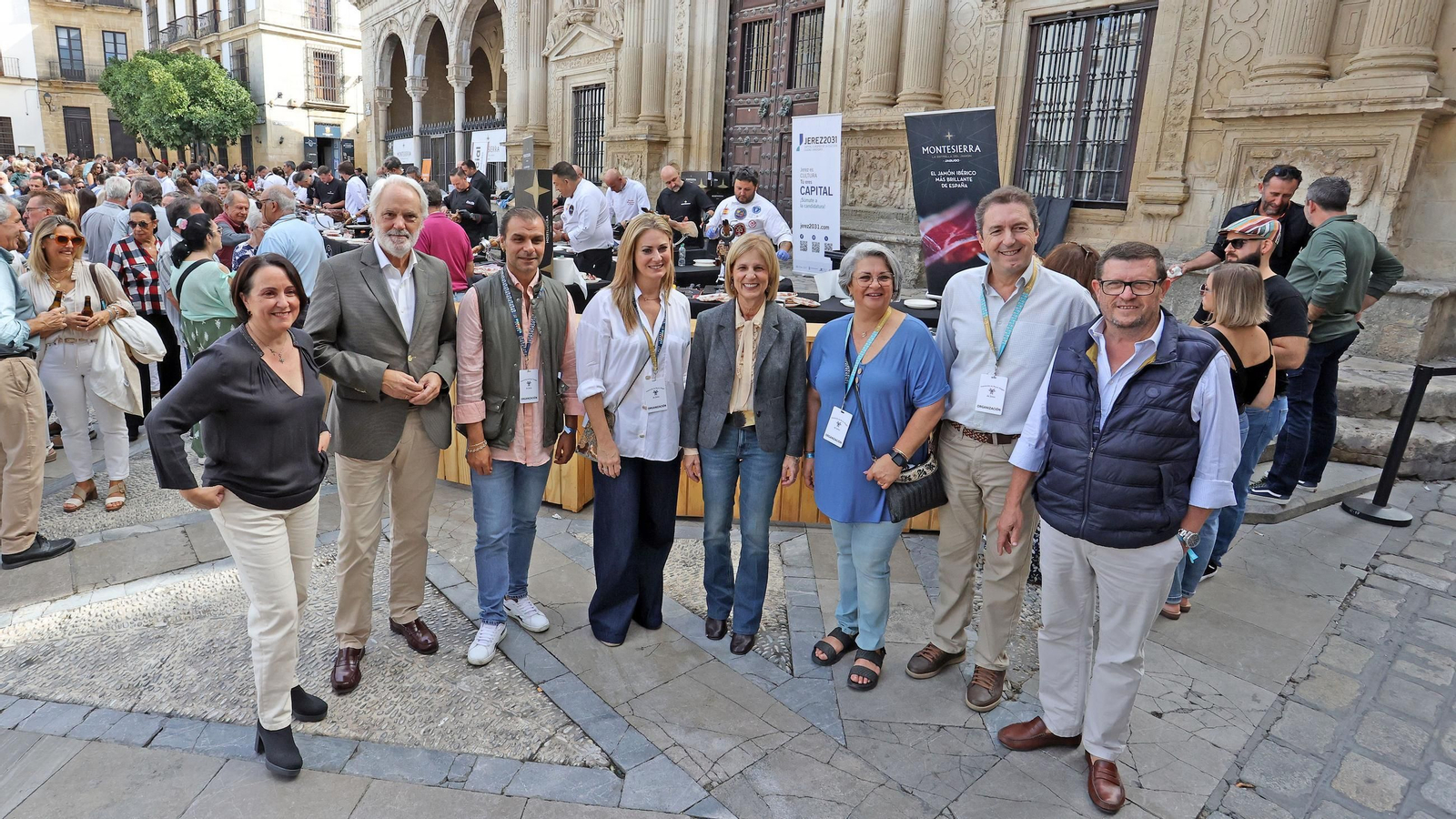 Cortadores de Jamón a benefício de los Reyes Magos de Jerez