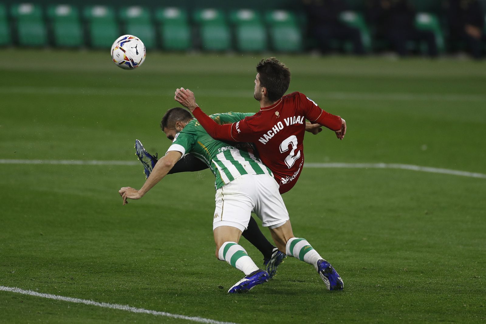 Las imágenes del Betis-Osasuna