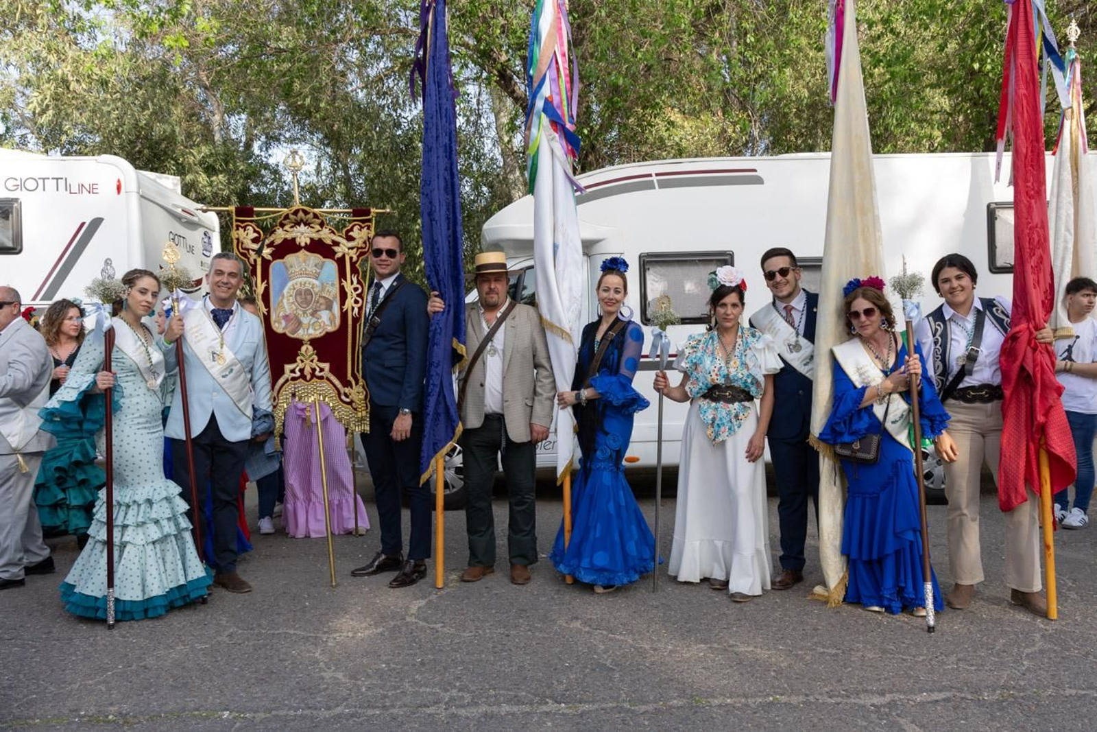 Recepción de Cofradías de la Romería de La Virgen de la Cabeza en Andújar