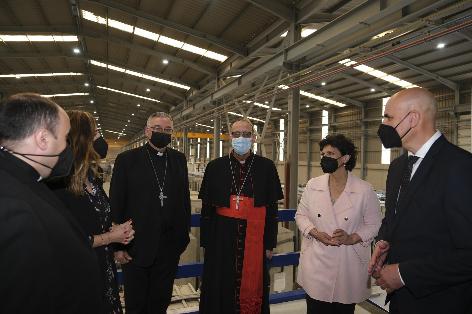 Bendición de las instalaciones de Hydrodiseño, en Huércal Overa (Almería)