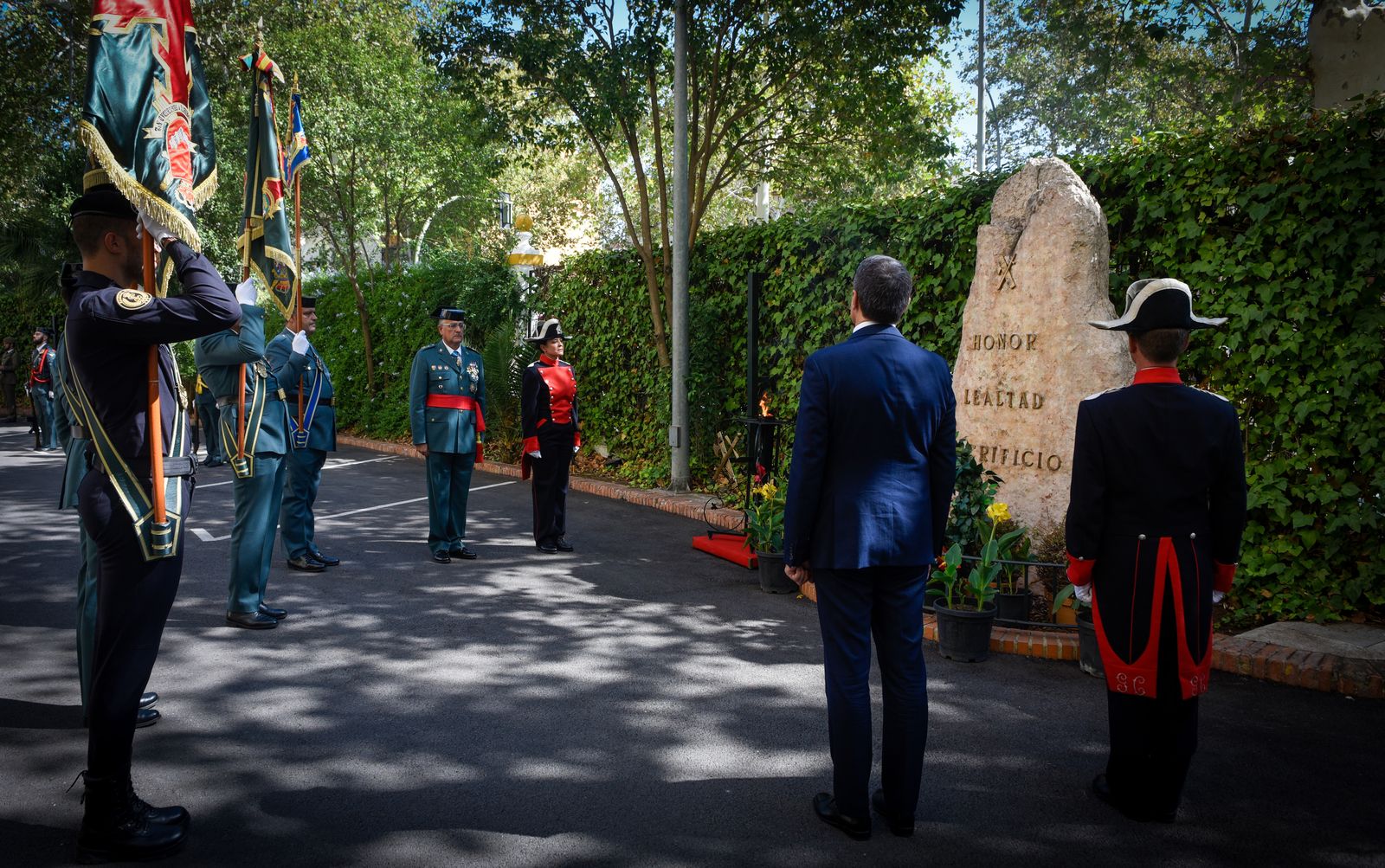 Imágenes del acto del día del Pilar de la Guardia Civil