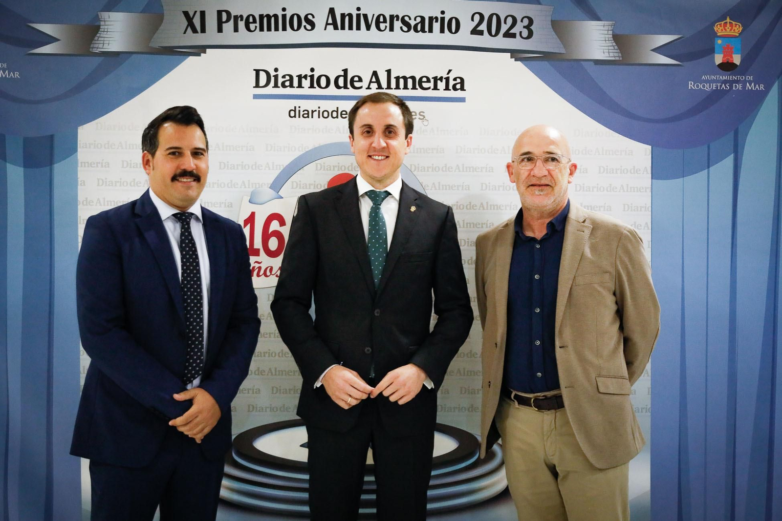 Imágenes de la Gala Aniversario de Diario de Almería, en Roquetas