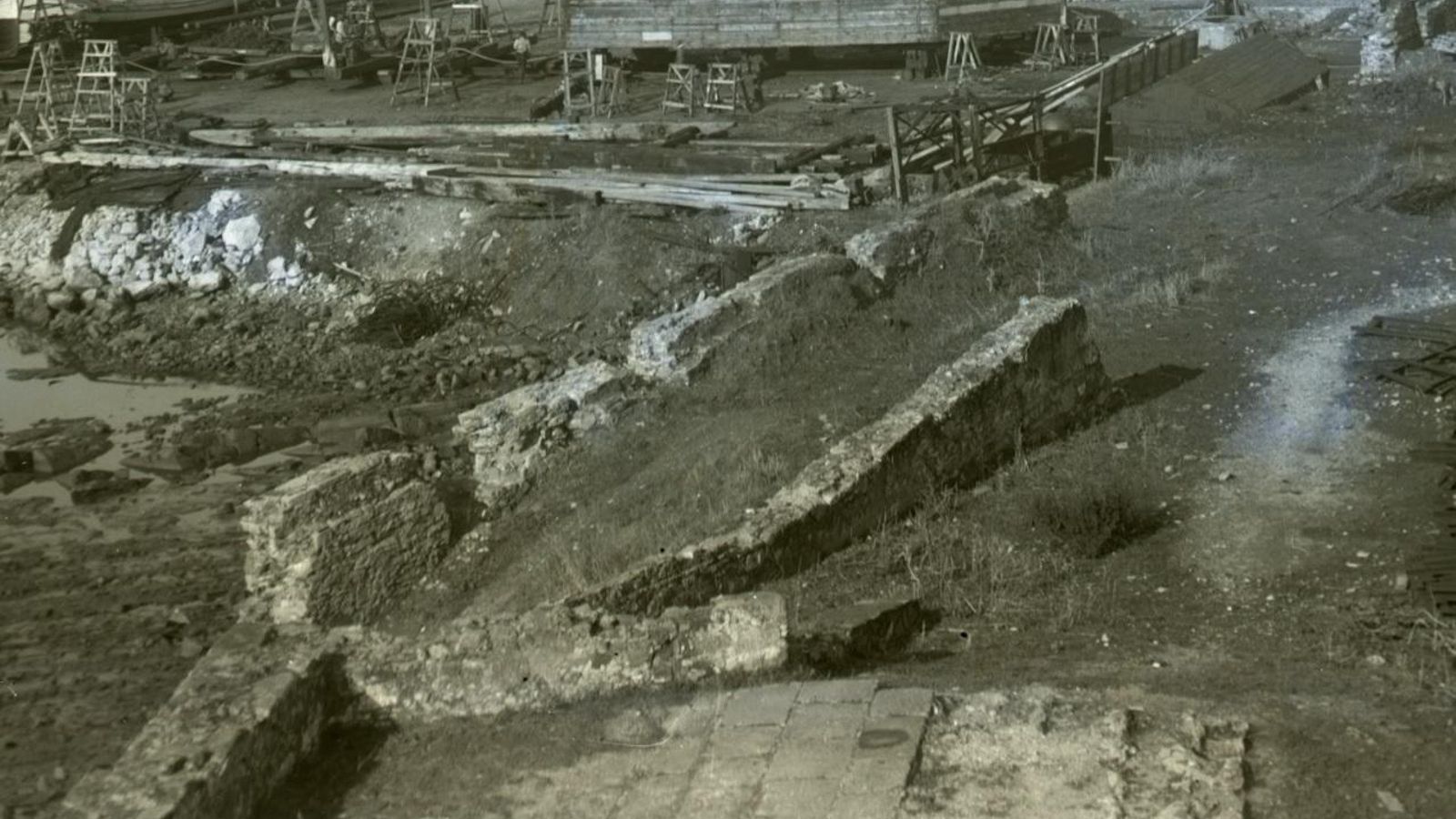 La batería de San García.