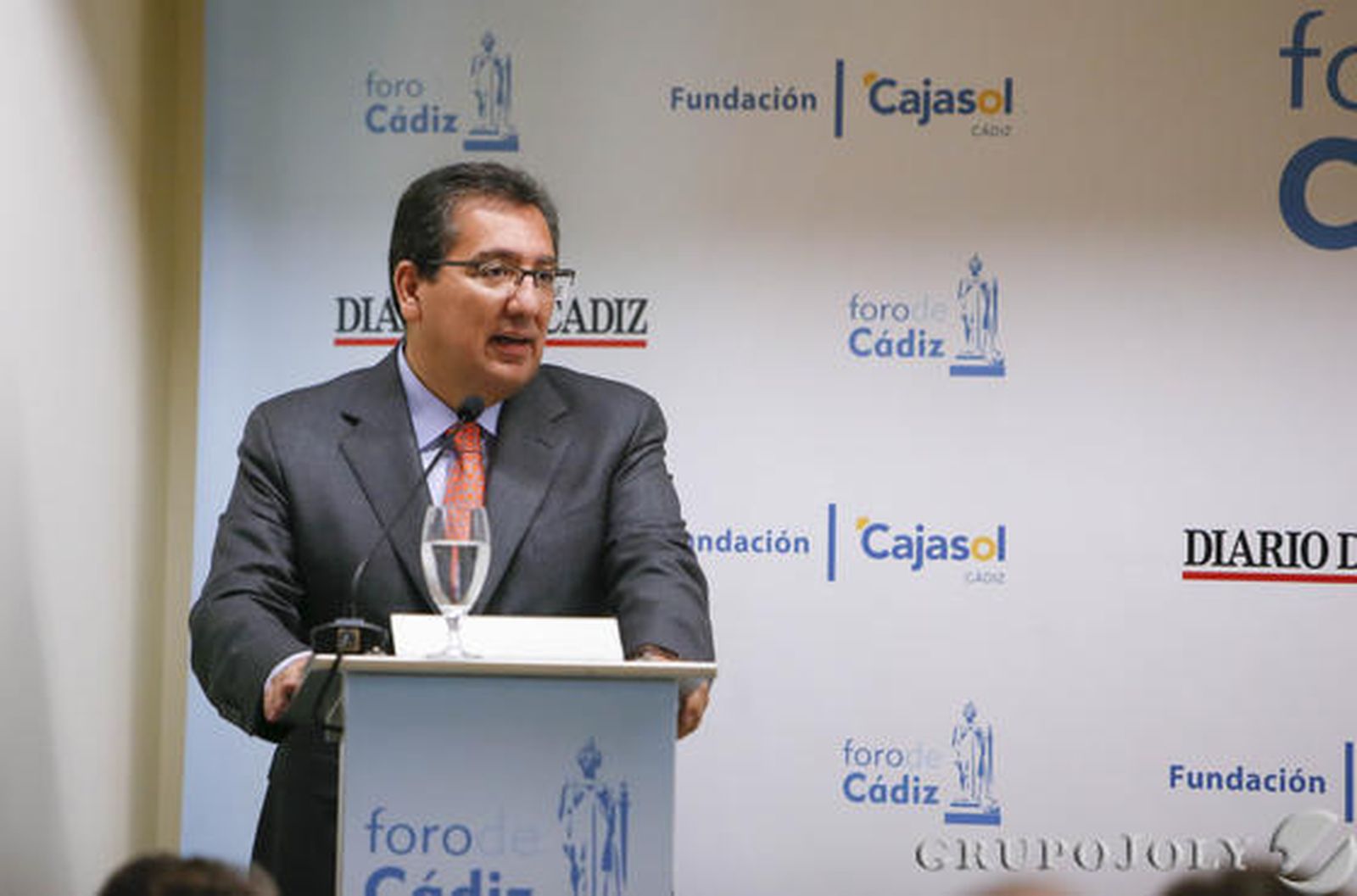 El presidente de la Fundación Cajasol, Antonio Pulido./Julio González