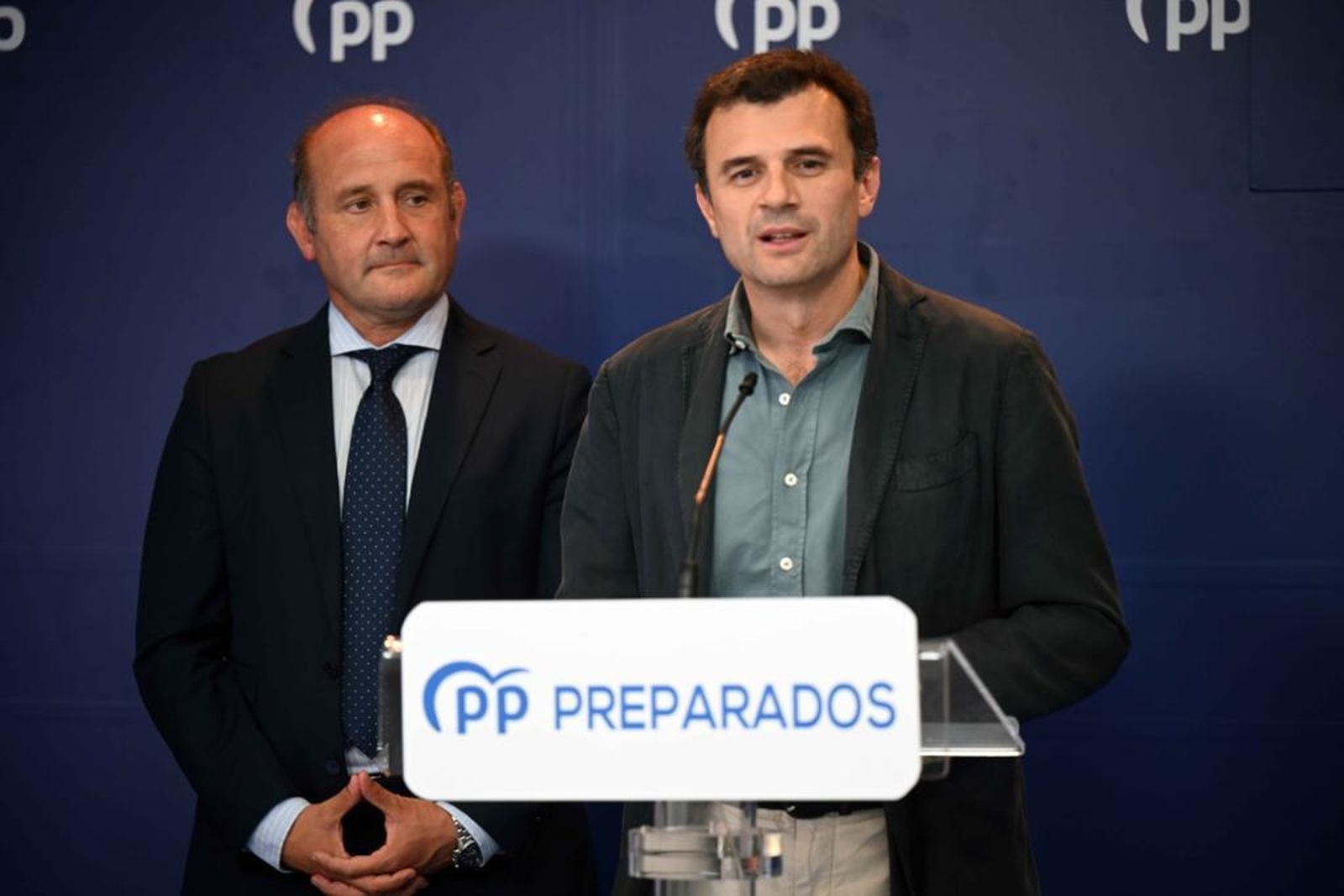 Los populares gaditanos Bruno García y Juancho Ortiz.