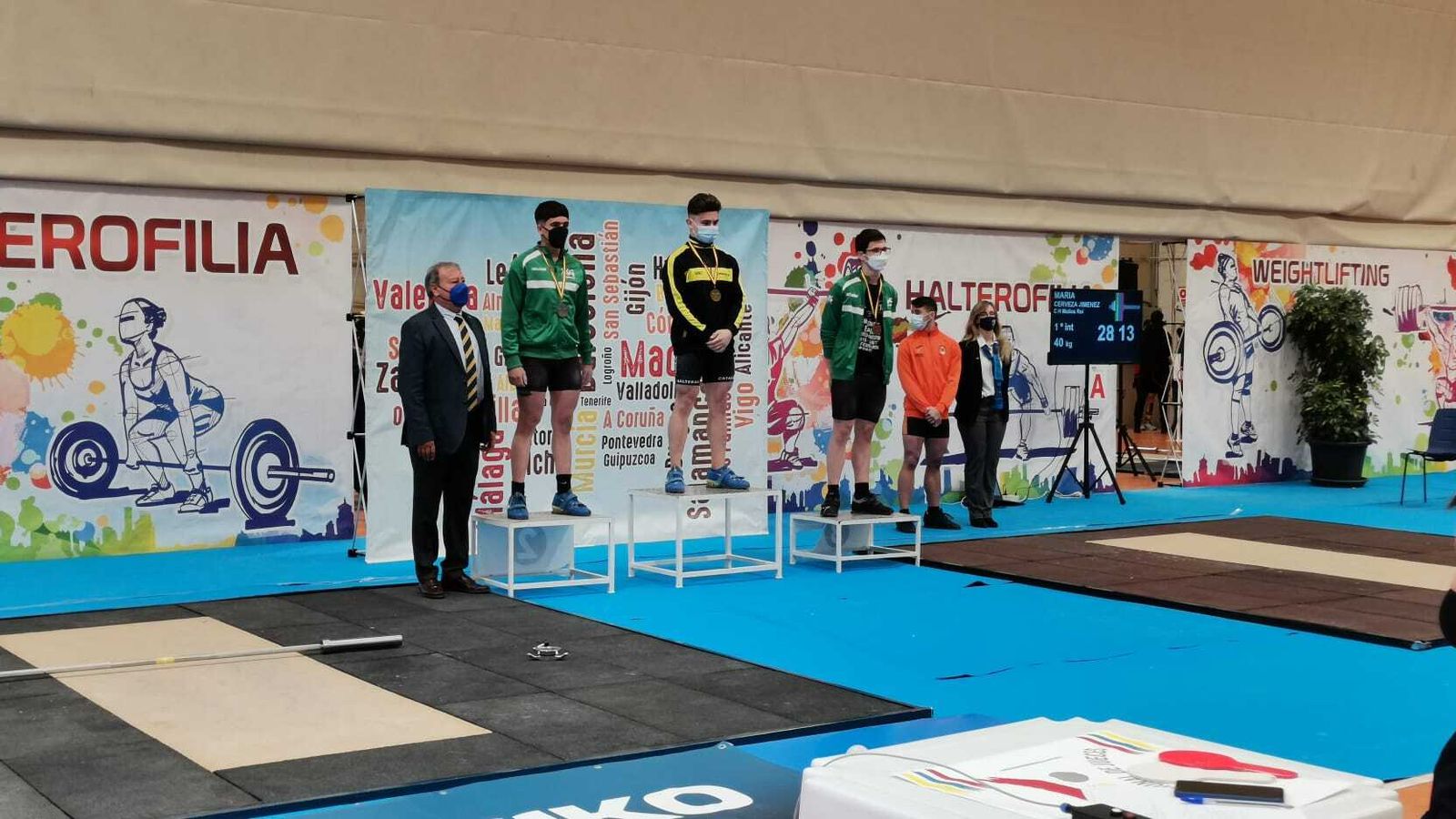 El CHSF, de nuevo en el podio.