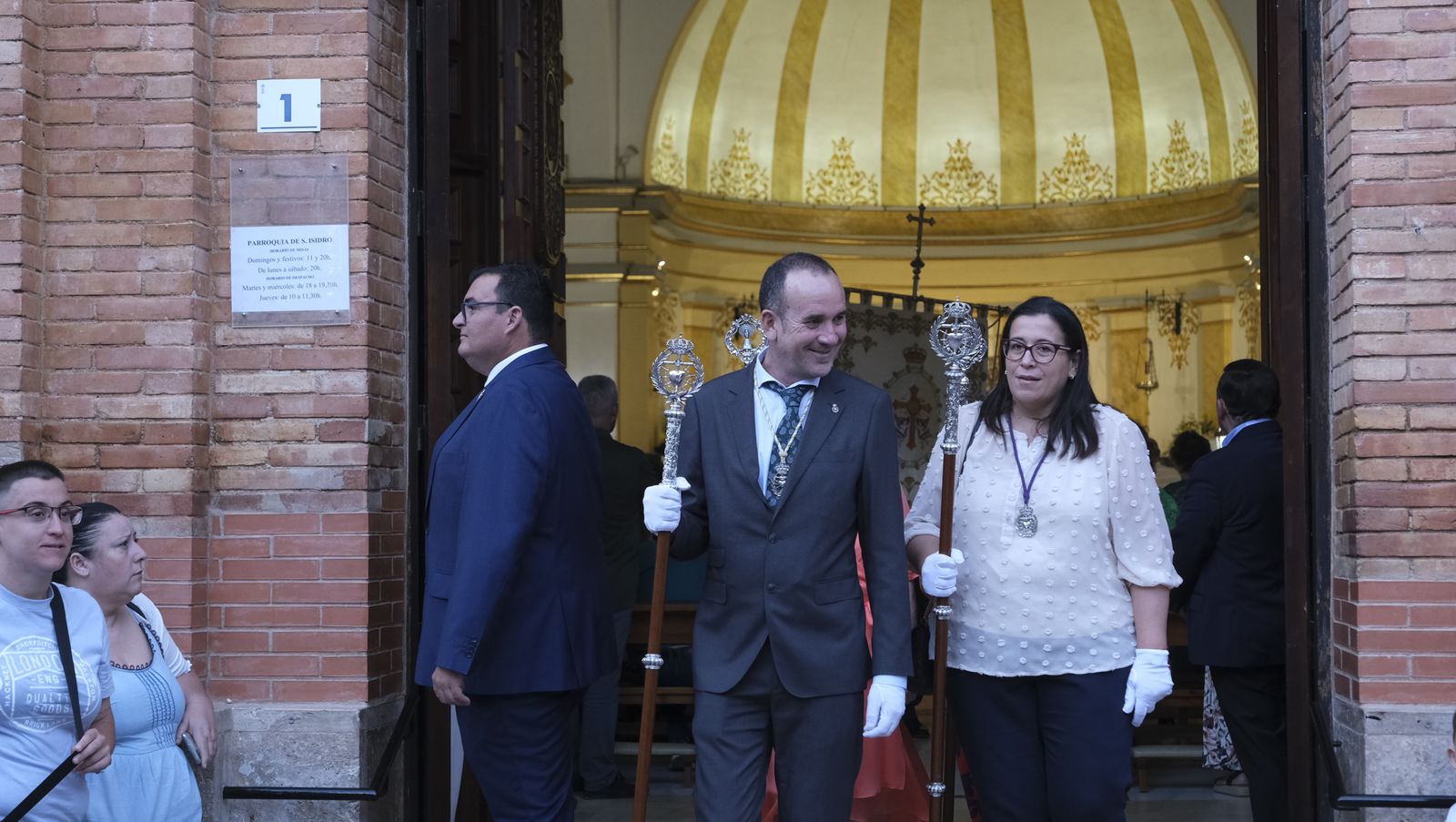 La procesión de San Isidro en El Ejido, en imágenes
