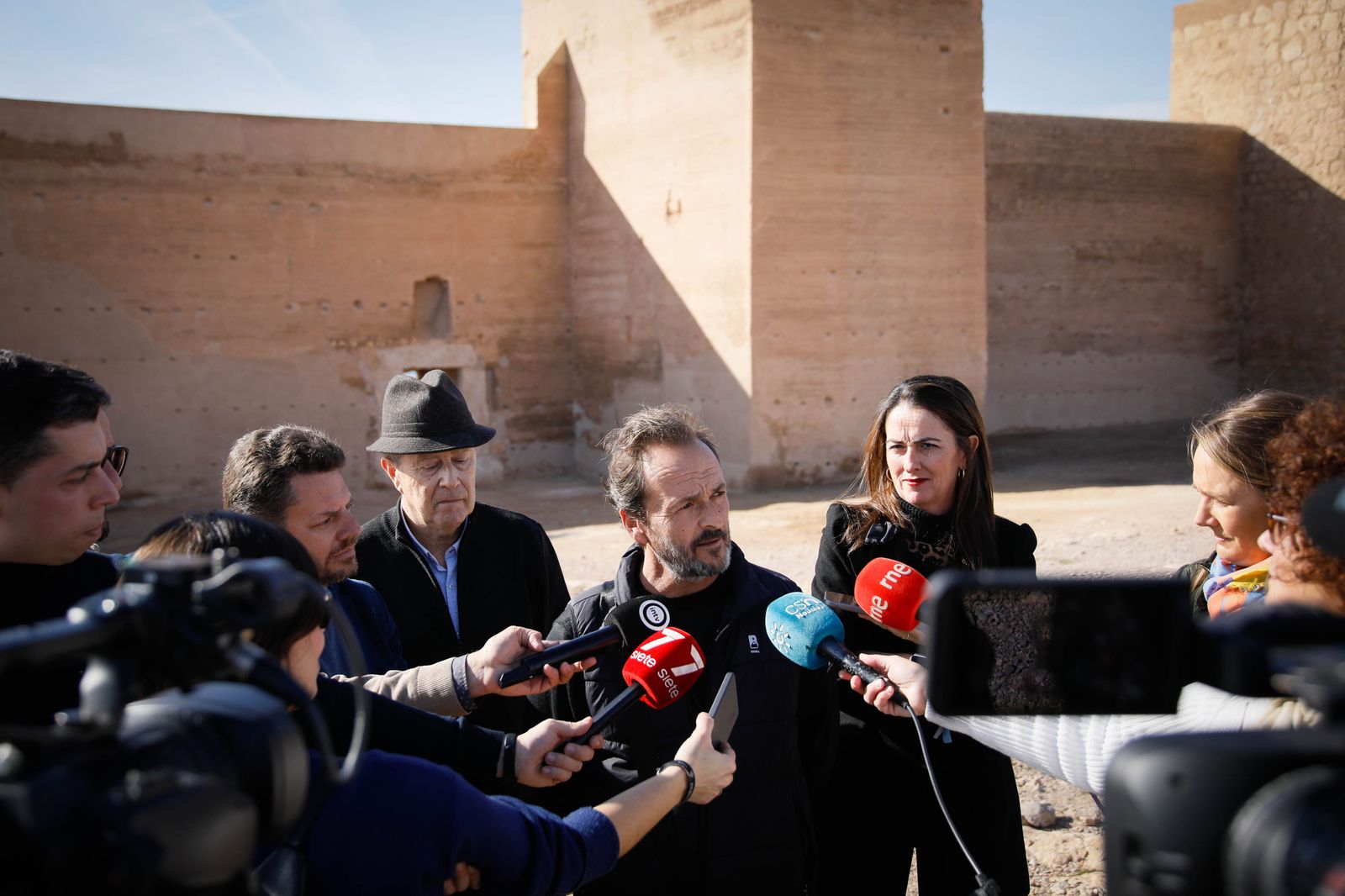 Las imágenes de la restauración de la Muralla de San Cristóbal