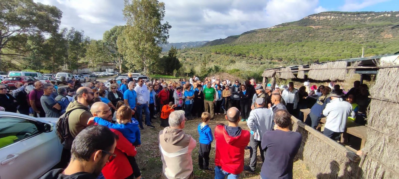Los participantes en la convivencia de La Polvorilla.