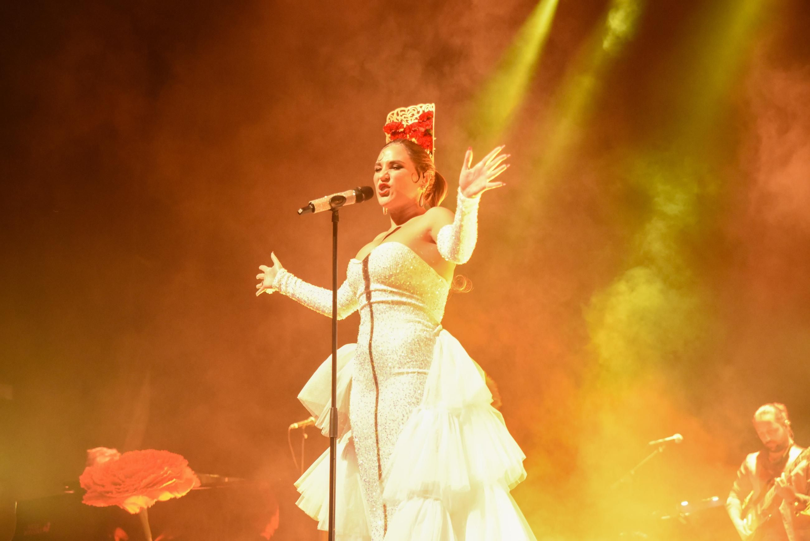 Fotos del concierto de Laura Gallego en La Línea