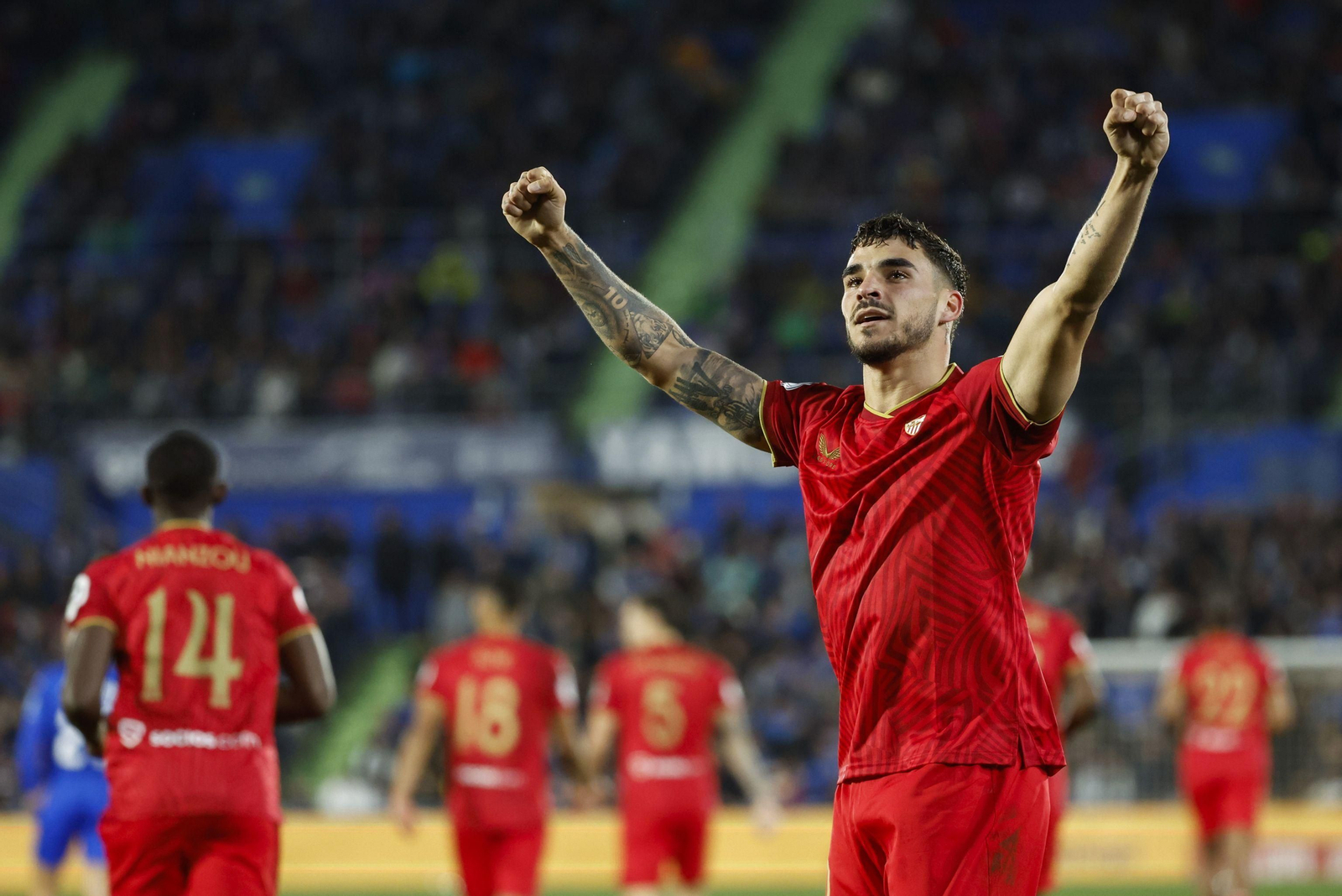 Las fotos del Getafe - Sevilla