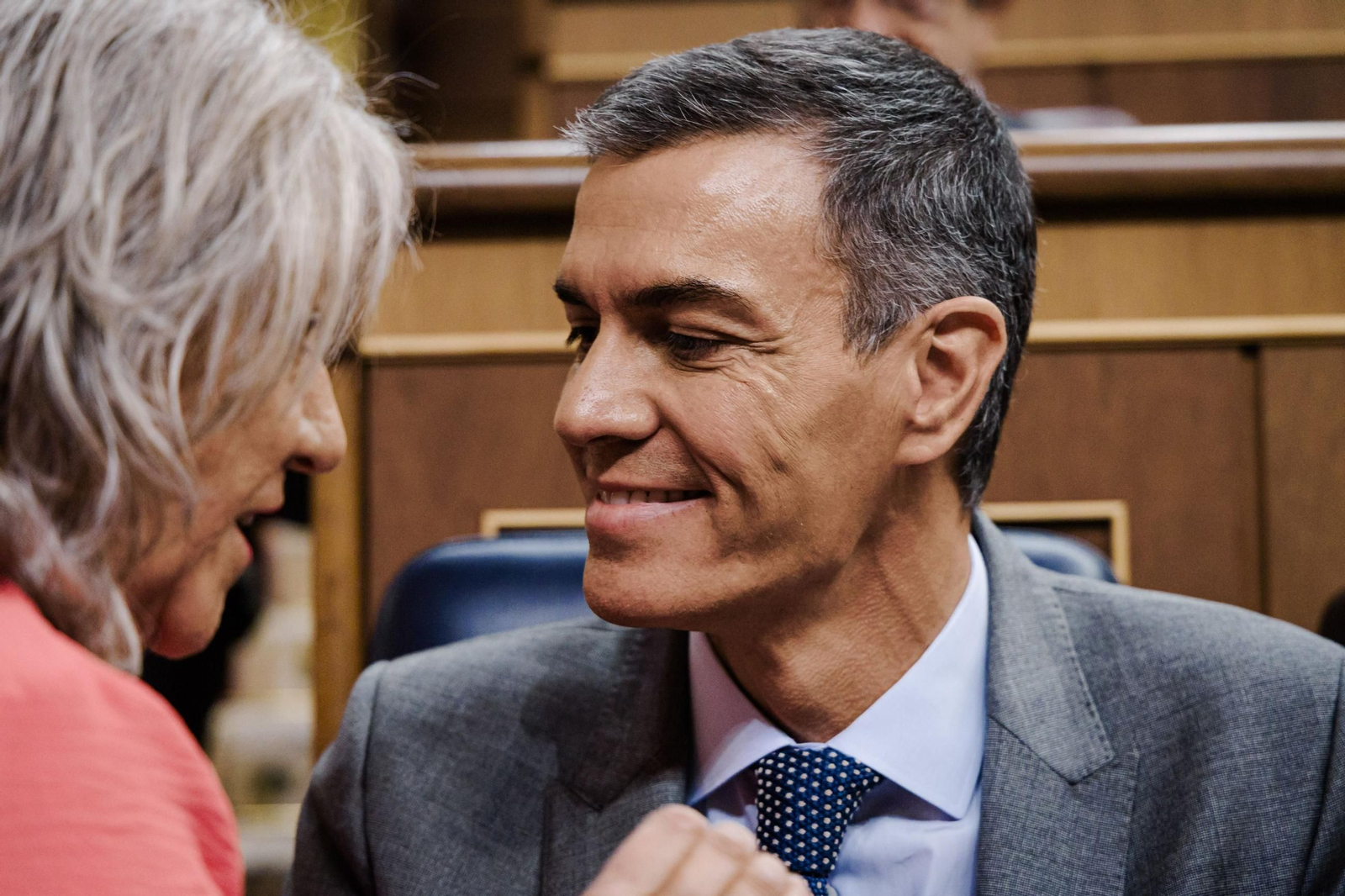 Pedro Sánchez, en el Congreso.