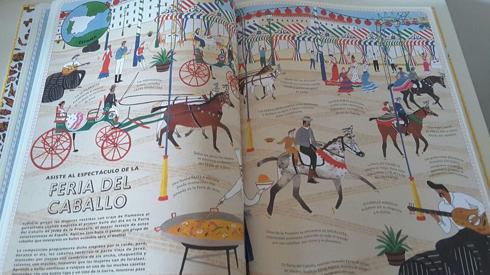 'Atlas de Aventuras' está escrito por Rachel Williams e ilustrado por Lucy Letherland.