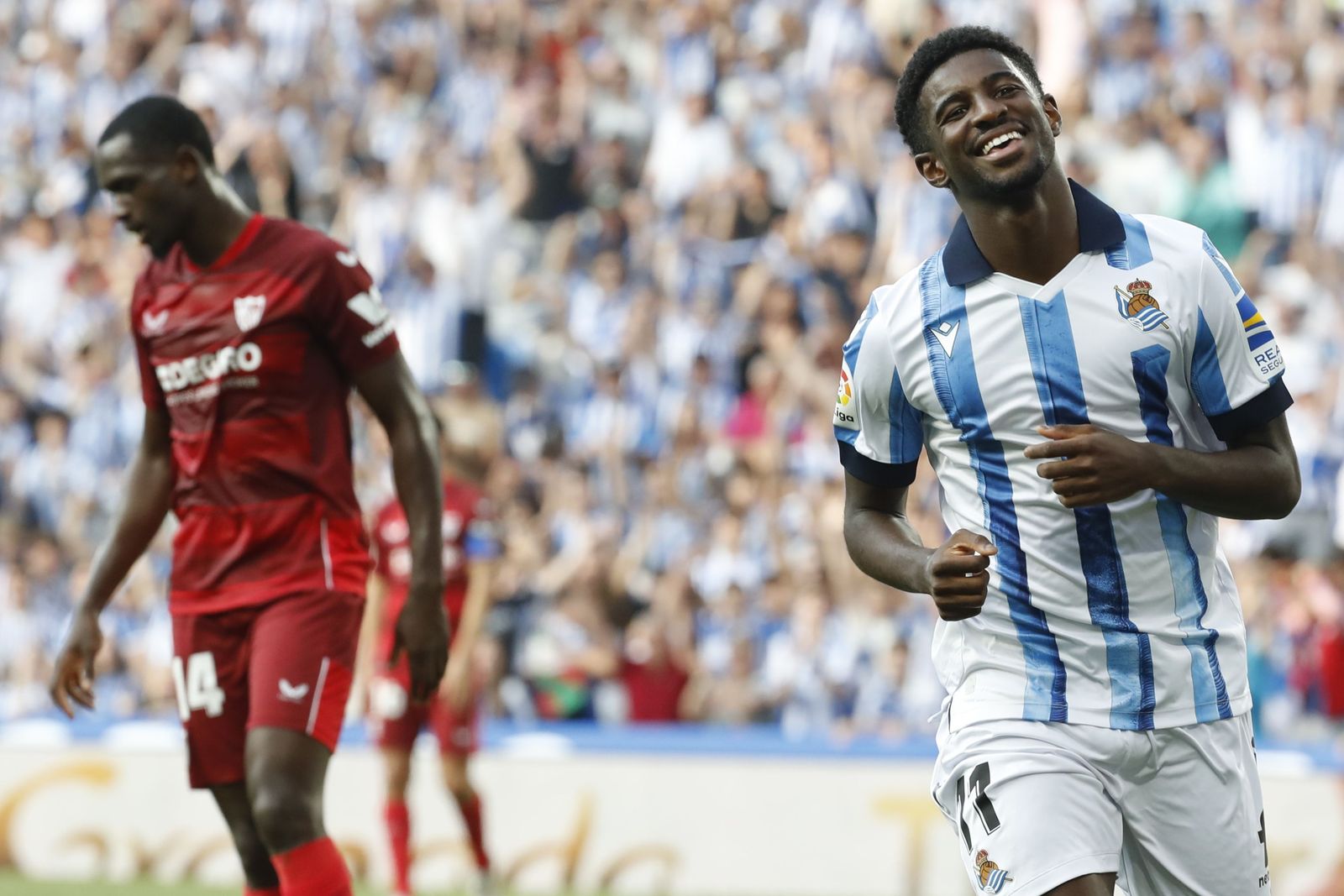 Las fotos del Real Sociedad - Sevilla