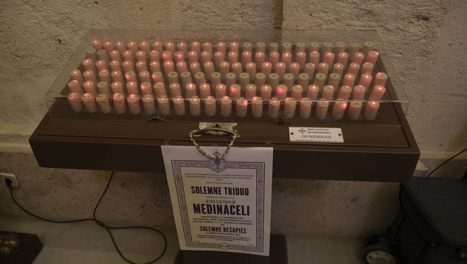 El besapiés del Cristo de Medinaceli en imágenes