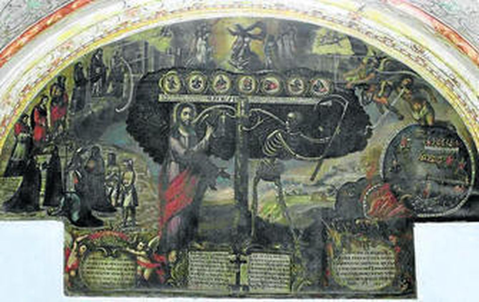 El barco de tesoros sobre un mar de olivos en la Campiña