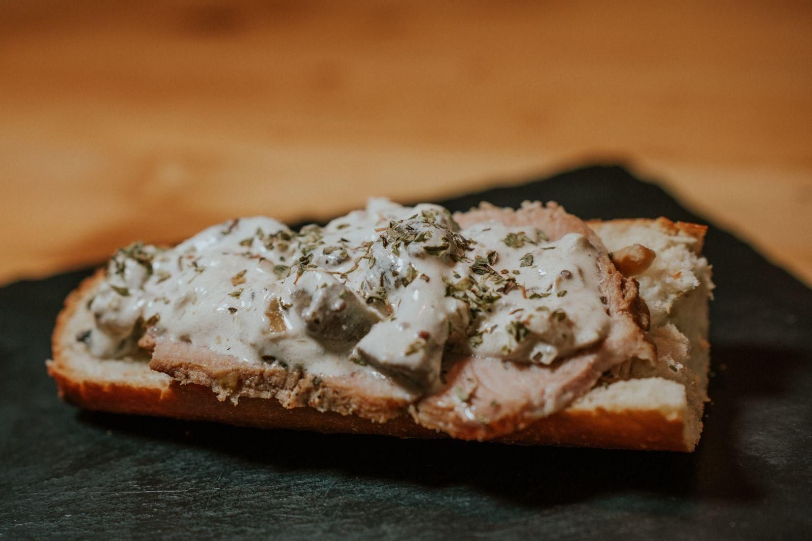Tapa: Bocado del bosque. PIZZERÍA SAN JUAN